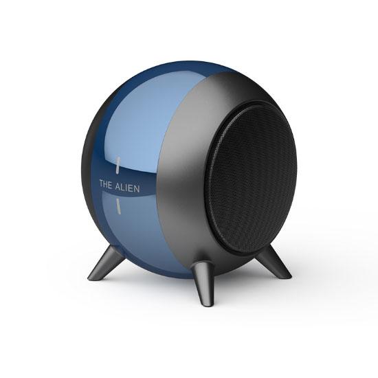Беспроводной динамик Alien Metal Bluetooth, TWS сабвуфер, стереозвук, обновленная TF-карта, мини-портативный громкоговоритель, подарок