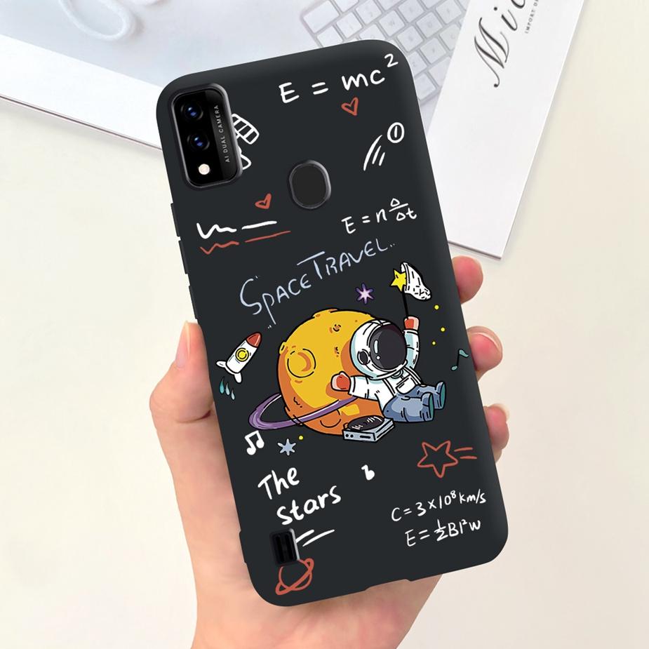Чехол для ZTE Blade A51 BladeA71 Милые Астронавты Мультяшная Обложка Мягкий ТПУ Чехол для Телефона Для ZTE Blade A71 A7030 BladeA51 Fundas Бампер