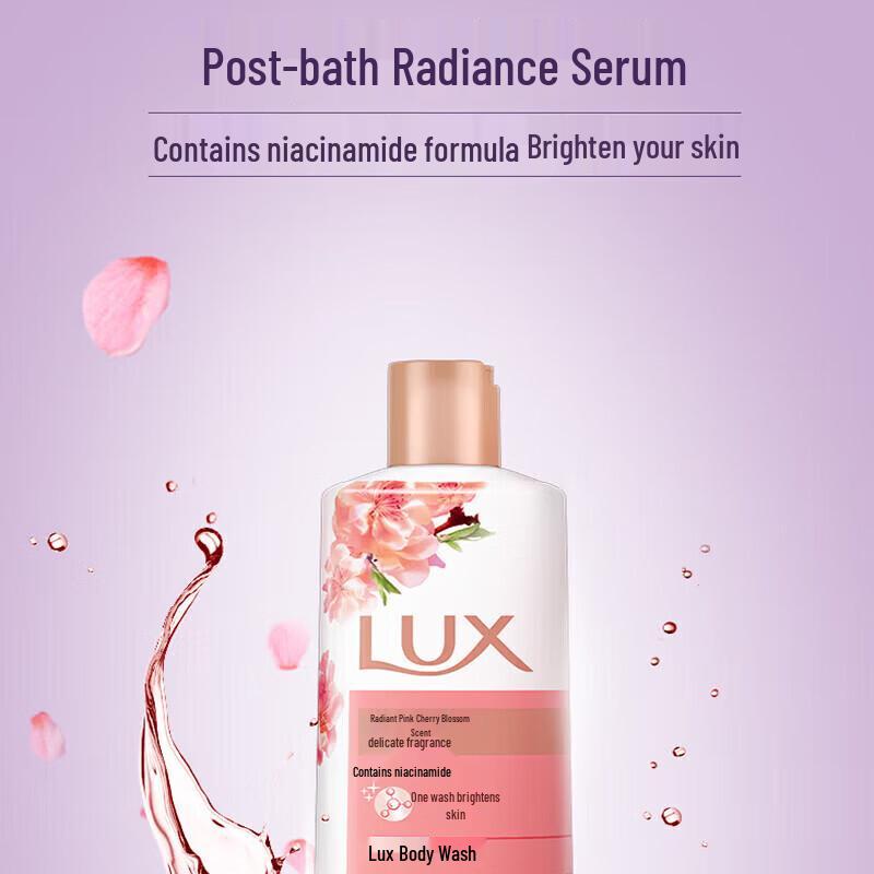 Lux Brightening Pink Cherry Blossom Scented Shower Cream