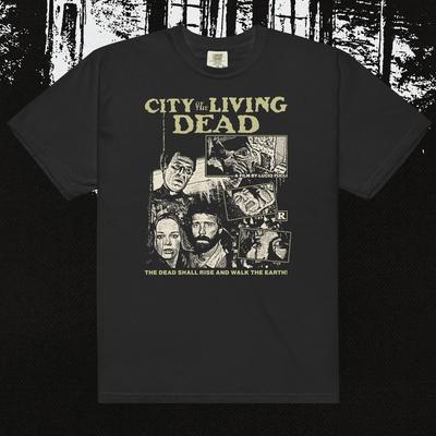 City Of The Living Dead Directed By Lucio Fulci: Giallo Comfort Colors T-Shirt