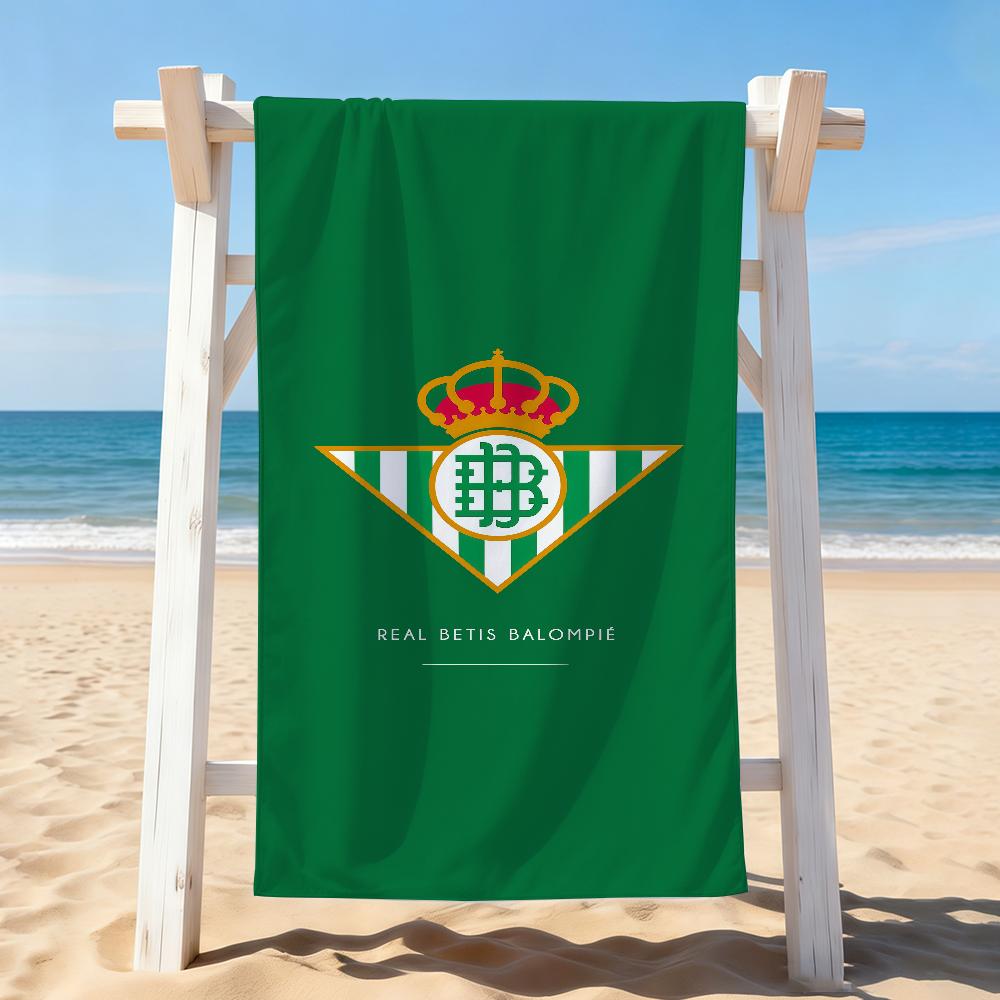 Команда R-Real B-Betis мяч Полотенце Сушка Банное полотенце Применимо для легкого плавания кемпинга йоги пляжа на открытом воздухе Balompie