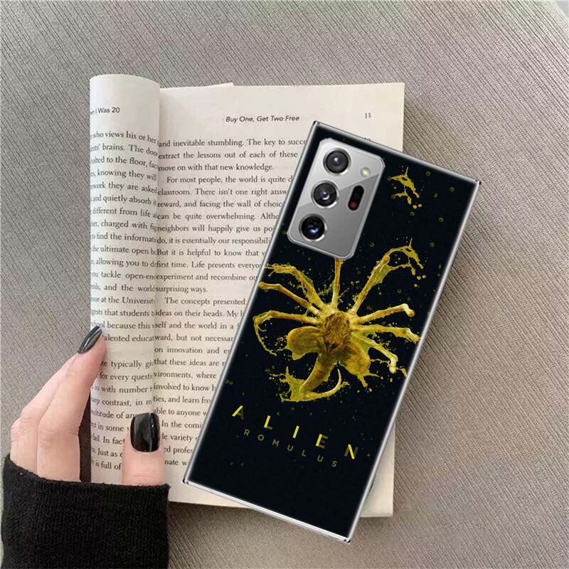 Крутой чехол для телефона A-Alien Xenomorph для Samsung A16 A26 A36 A56 Note 20 10 9 8 M12 M21 M30S Galaxy M32 M51 M52 A9 A8 A7 A6 Plus S1