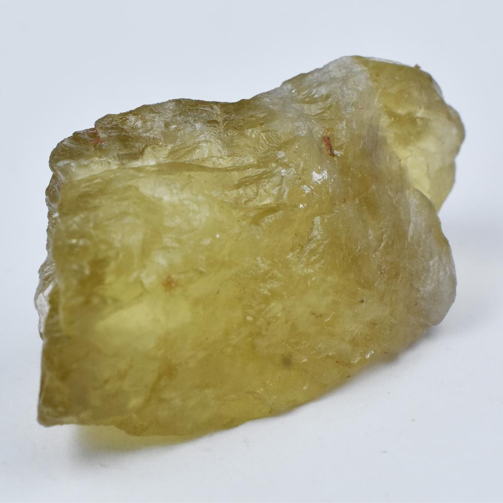 121 Ct NATURAL Lemon Topaz Rough Earth Mined Uncut Loose Gemstone
