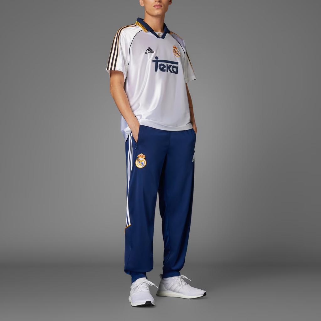 Adidas Реал Мадрид 99/00 Спортивные штаны Темно-синие Мужские Уличная одежда JW1994