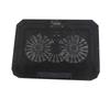 Laptop Cooling Pad Double Fan USB Powered Adjustable Angle Lighting High Speed Laptop Cooler for
