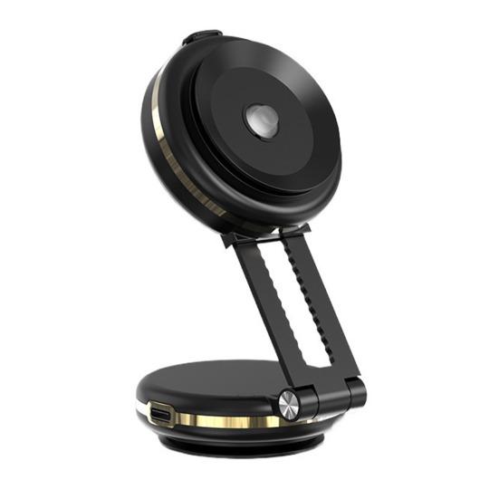 Магнитный держатель для телефона с двумя присосками, беспроводная зарядка, регулируемое крепление на приборную панель автомобиля для дома