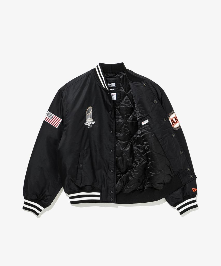 New Era Mlb San Francisco Giants World Series Champions Jacket Black