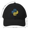 Логотип Python - Язык программирования Бейсболка Шляпа для гольфа Шляпа для пенной вечеринки Дизайнерская шляпа Унисекс Кепки Женские