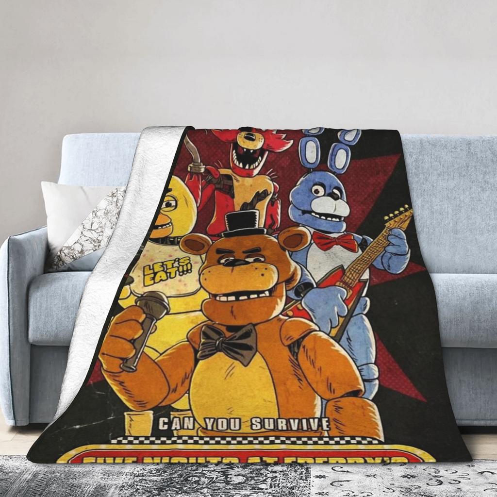 FNAF Аксессуары At Freddys Одеяло Супермягкое Уютное Кино Плед для Дивана 50x60 Дюймов Разные Размеры Покрывало