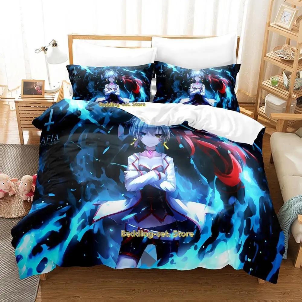 Pixiv Fantasia T Bedding Set Single Twin Full Queen King Size Bed Set Adult Kid Bedroom Duvetcover Sets Anime Parure de lit Bed