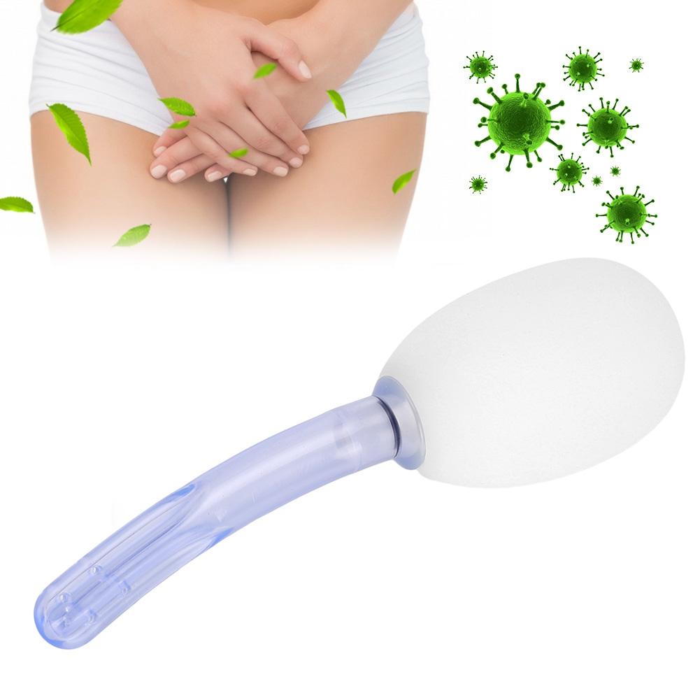 150ml Silicone Women Anal Douche Enema Bulb Vaginal Douche Enema Cleaner
