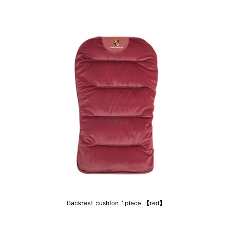 Car Seat Cover Velvet Protector Mat Cushion Accessories For Porsche 911 718 Taycan Panamera Cayenne Macan Boxster Cayman Pajun