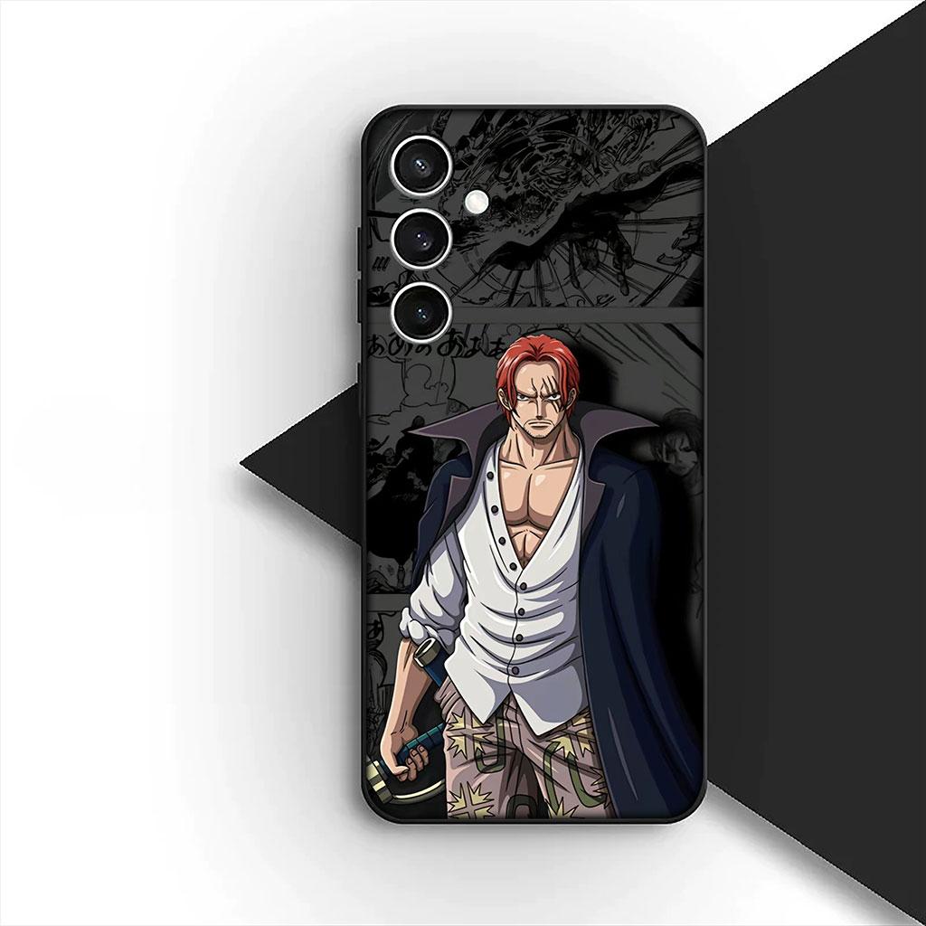 Shanks Red Hair One Luffy Pieces Phone Cover for Motorola Moto Edge 70 60 Fusion NEO Pro G Stylus G56 G96 G04 G05 20 Soft Case