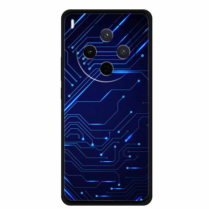 Чехол для vivo Y500 Pro 5G Цветы Мягкий Силикон ТПУ Чехлы для Телефона для vivoY500 Pro Ударопрочный Крутой Волк Животные Защитная Крышка