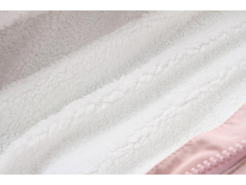 Детский комбинезон с меховым воротником: Уютный комбинезон для младенцев на осень/зиму