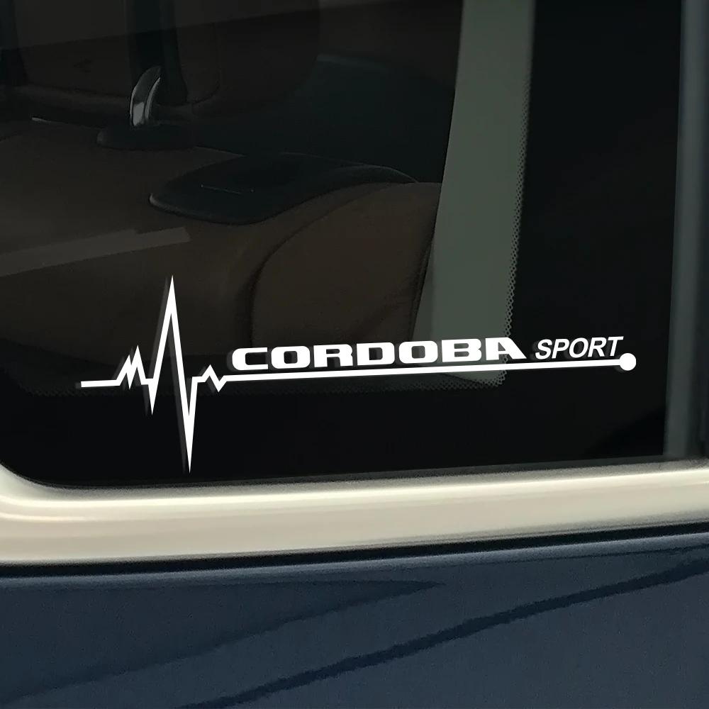 Auto Exterior PVC Decorative Stickers For Seat Ateca Ibiza Arona Cordoba Alhambra Toledo Leon mk1 Tarraco Altea Arosa Exeo Mii