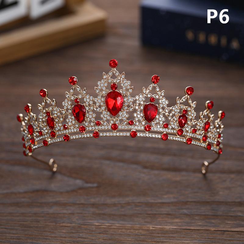 Принцесса королева винтажные диадемы и короны тиары для женщин свадебные свадебные вечеринки выпускной украшения для волос аксессуары