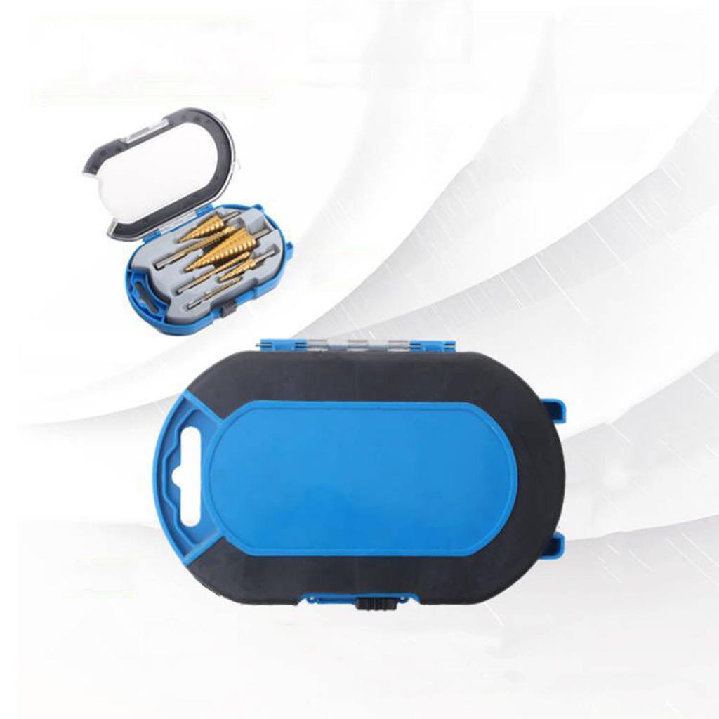 Набор из 6 предметов для развертывания Pagoda 4–12 4–20 4–32 мм Ступенчатое сверло с треугольной ручкой