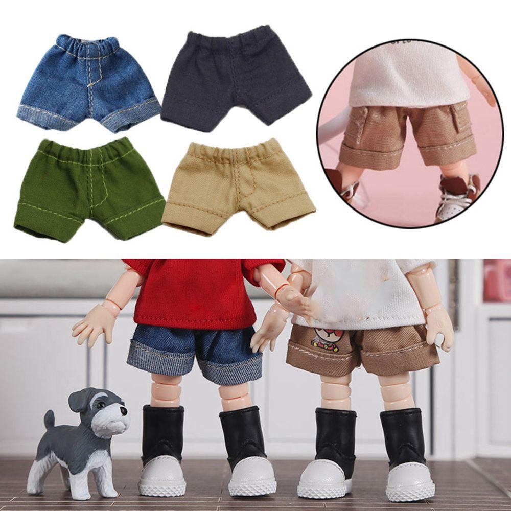 Высококачественная повседневная одежда Детские игрушки Куклы Брюки Джинсовые джинсы Кукольные шорты Одежда Аксессуары