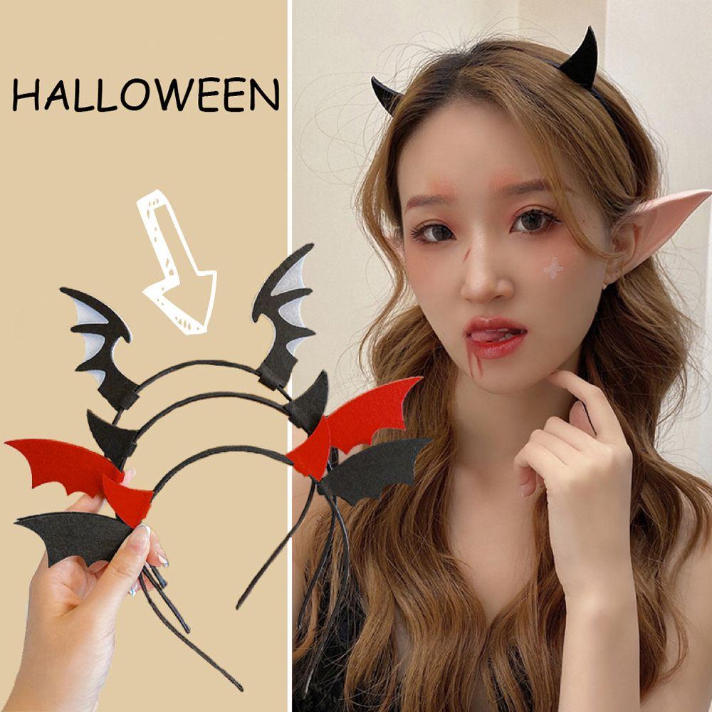 For Girls Spider Devil Wings Korean Hairbands Animal Ears Women Hair Hoop Halloween Headband