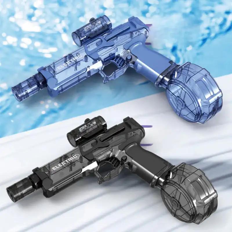 Children High Pressure Electric Water Gun Toys Summer Outdoor Beach Pool Garden Fight Games Kids Automatic Bursts Watergun Gifts