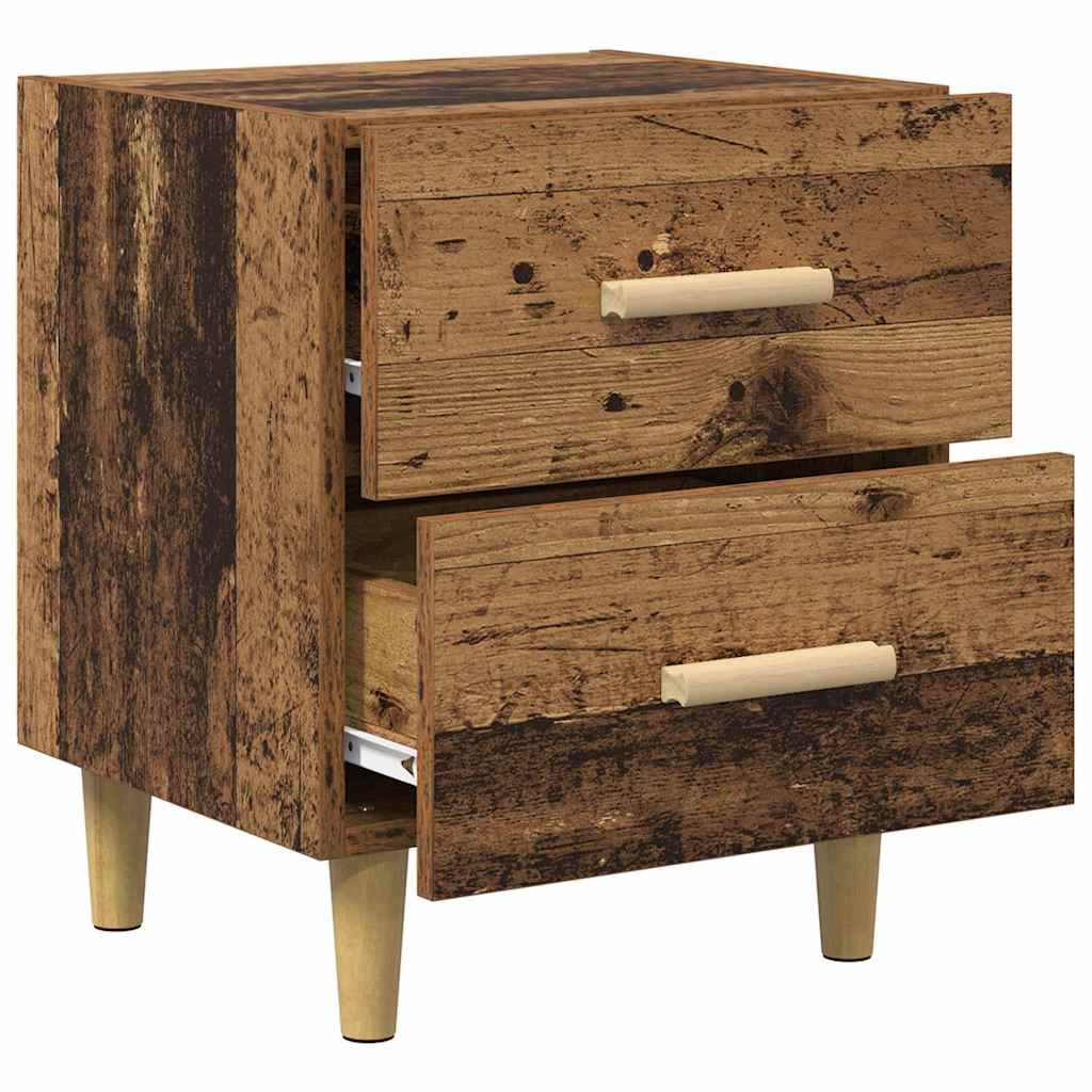 Bettschrank Altholz 40 x 35 x 47.5 cm engineered wood