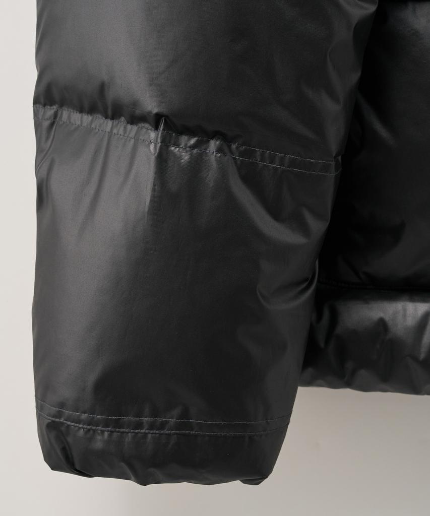 Satur Hooded Puffer Duck Down Jacket Black