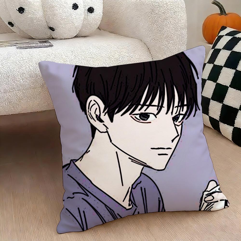 TV series NNevertheless Cushion Cover Natural Linen Double Sided Print Throw Pillow Case for Sofa Couch Home Decor
