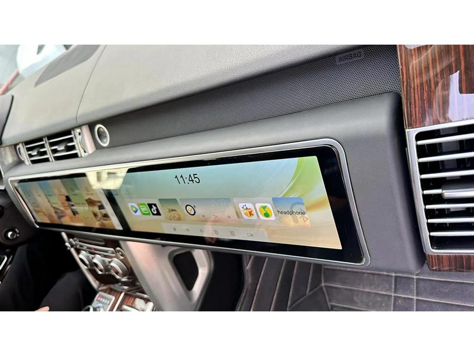 13-17 Range Rover Исполнительная консоль Двойной 12,3'' ЖК-дисплей для переднего пассажира Обновление
