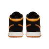 Jordan 1 Mid GS Black Orange Peel White 554725-081