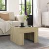 Infinity LED Coffee Table in Sonoma Oak 40 x 40 x 30 cm