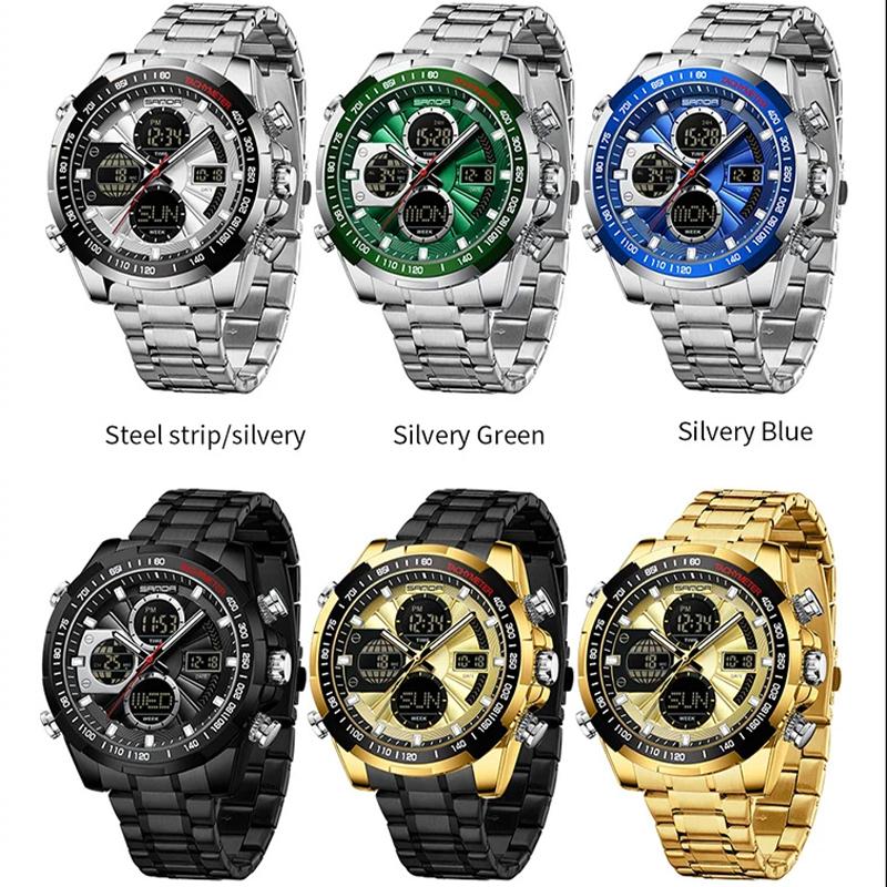 Цифровые светодиодные часы мужские спортивные кварцевые наручные часы роскошный секундомер водонепроницаемые мужские электронные часы