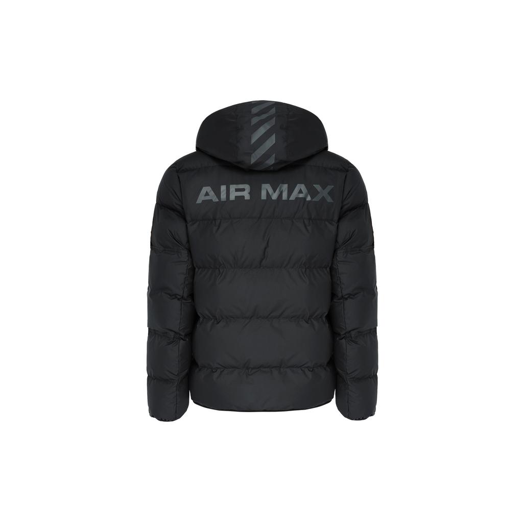 Nike Спортивная одежда Primaloft Air Max Series Windrunner Logo Print Warm Jacket Men Jackets Black HF6603-010