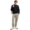 FILA WHITE Sweatshirts Men's Jet Black Crew Neck Moderate F51M533201F-BK