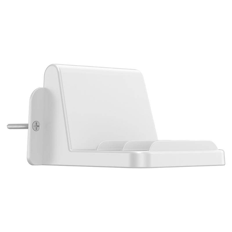 Multiple Device Wall Mount Holder Stand for Tablets, Smartphones Easy Installs with Adhesive or Screws