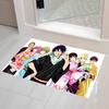 Аниме N-Noragami Коврик для пола Коврик для ванной Детская комната Спальня Украшение Балкон Противоскользящий Придверный коврик Гостиная Приветственный коврик