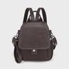 Женский рюкзак Cross-Border Soft Leather Backpack 2024 года — европейская и американская мода, многоцелевой для путешествий и отдыха