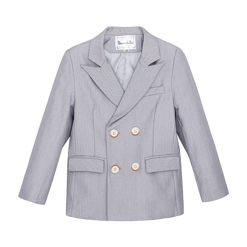 Пиджак в клетку большого размера для мальчиков - Детский костюм для выступлений 2023