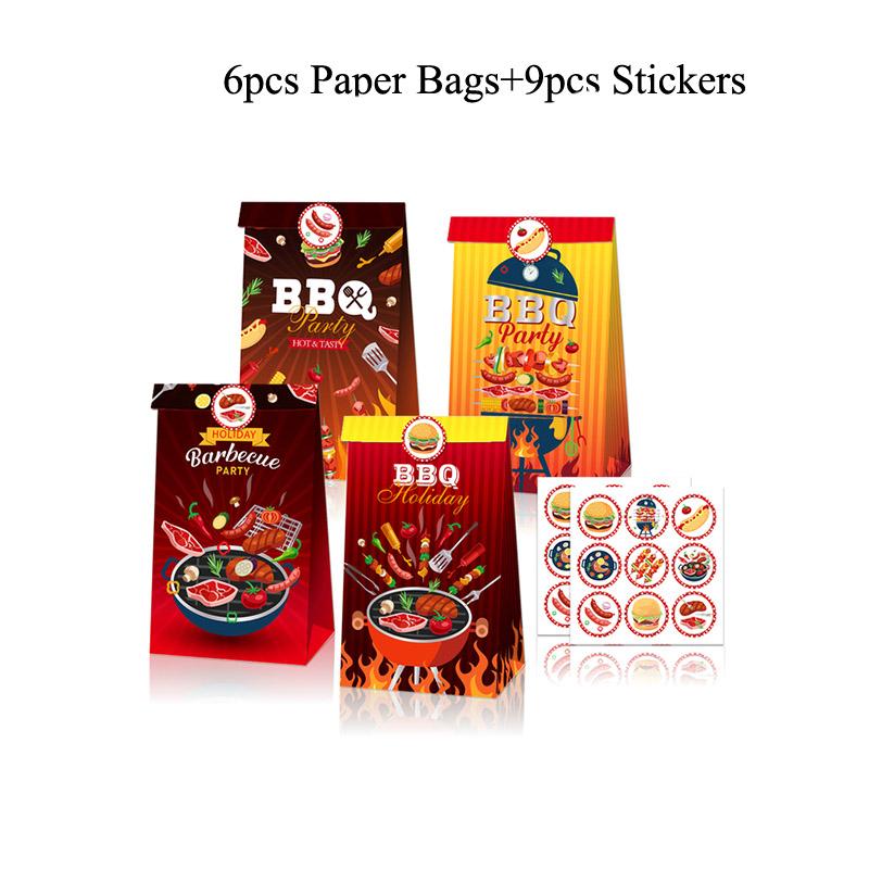 Тематическая вечеринка на барбекю Одноразовая посуда Бумажные тарелки Стаканы Набор воздушных шаров Украшения на день рождения Пиво Омар Принадлежности для барбекю на открытом воздухе