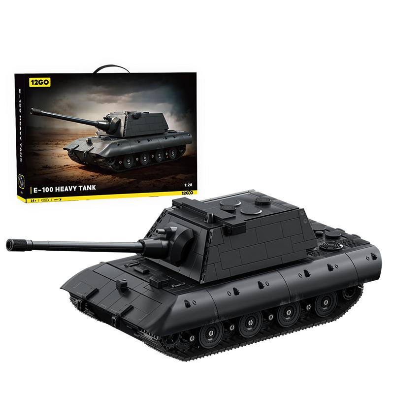 ТАНК MAUS E-100 Тяжелый Танк Leopard Типа G Строительные Блоки Игрушка Серия Креативных Игрушек Модель Танка Набор для Самостоятельной Сборки Подарок на День Рождения