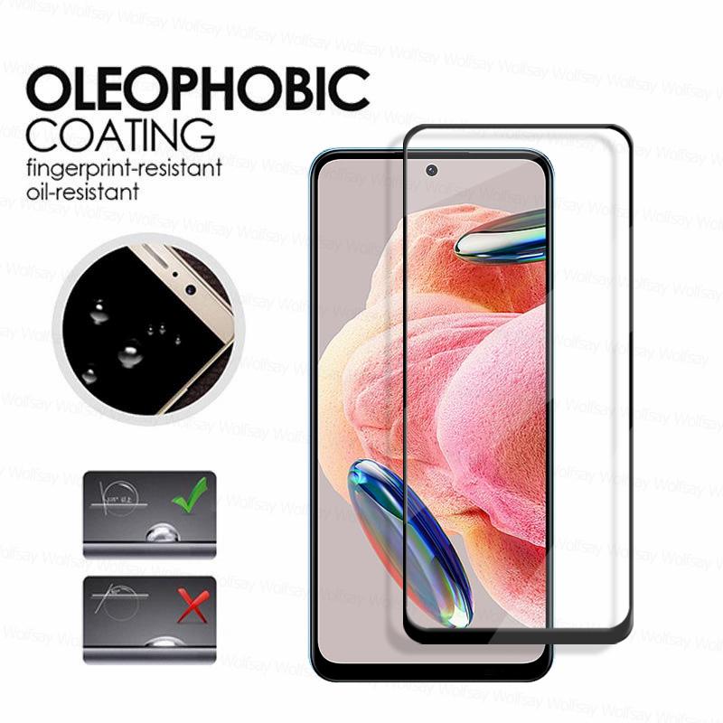 Для Xiaomi Redmi Note 12 4G Стекло Xiaomi Redmi Note 12 Pro 5G Global Защитное стекло для экрана Полный клей Закаленное стекло Защитная пленка