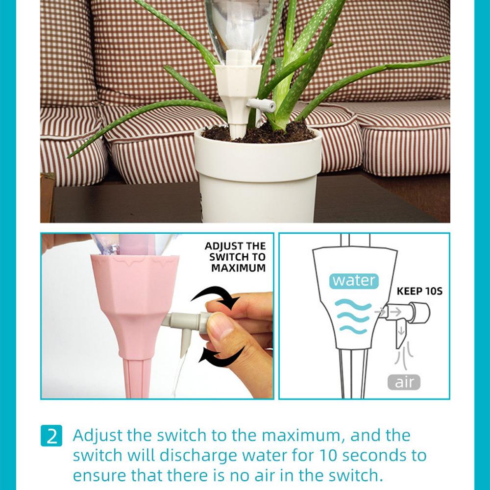 Spike Houseplant Indoor Irrigation System Plant Waterer Watering Device Automatic Drip Spike