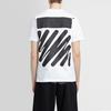 OFF-WHITE Wave Diag Slim Short-Sleeve Tee OMAA027S22JER0100110