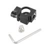 HDRIG 19MM Rod Clamp with Single Hole and 3/8 Arri Locating Mount, Universal Clamp for 19MM Round Rod.