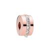 Блестящие Шарм-бусины с Покрытием Rose Gold Подвески Оригинальные Браслет-змея Браслет-цепочка Бусины Для DIY Украшений Подарок Женщине