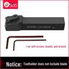 91° CNC Lathe Tool Holder MTFNR2020K16 for Outer Diameter, Front and Back Facing.