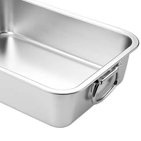 Casserole Baking Pan with Foldable Handles Easy To Clean Dishwasher Safe Non-stick Coating Dish Oven Cooking Pot