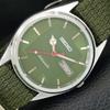 ОТРЕСТАВРИРОВАННЫЕ ВИНТАЖНЫЕ МУЖСКИЕ АВТОМАТИЧЕСКИЕ ЧАСЫ SEIKO 6309A ЯПОНИЯ ЗЕЛЕНЫЙ ЦИФЕРБЛАТ a443213-1