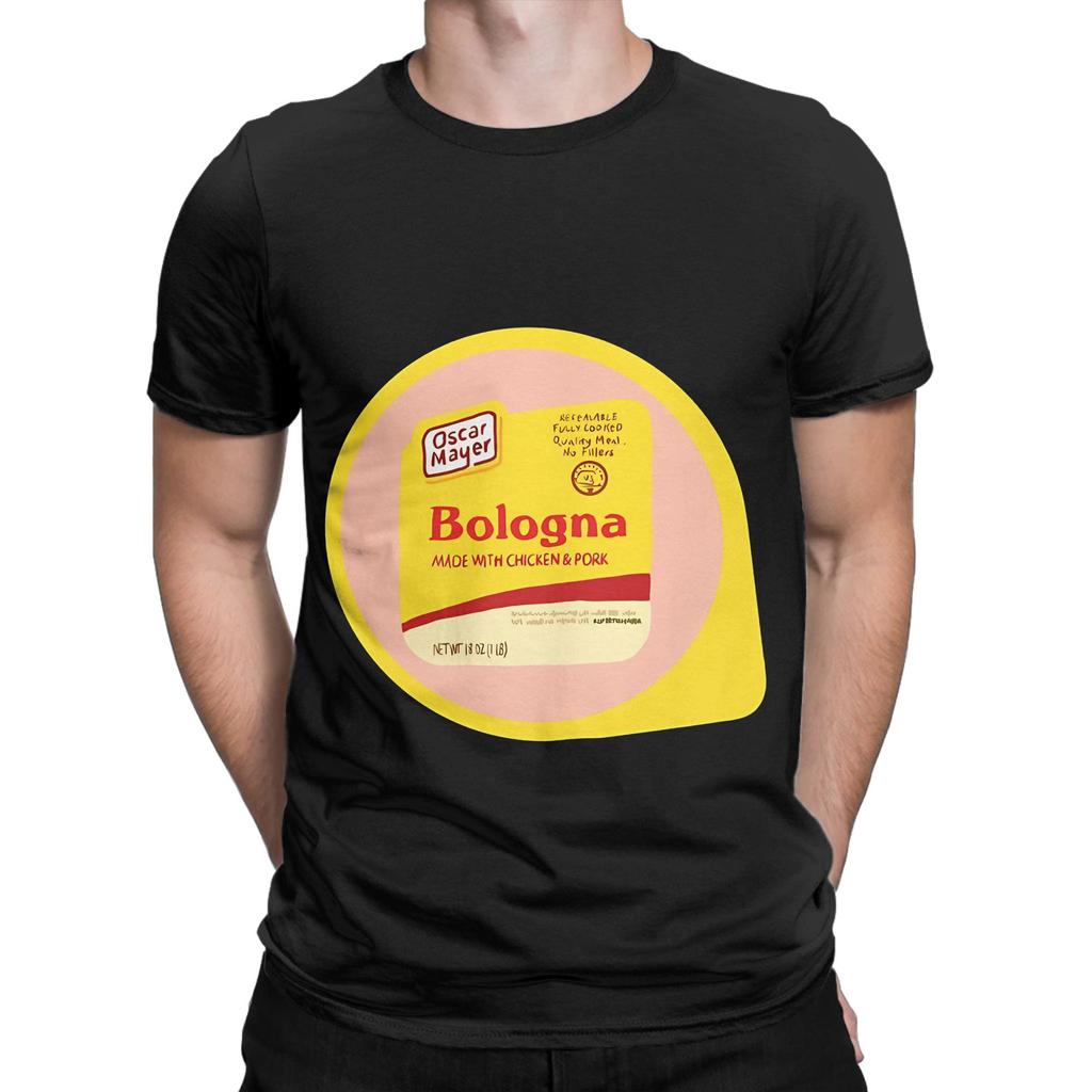Oscar Mayer Bologna Illustration Funny 100 Cotton TShirt Oscar Mayer Tees Tops For Unisex