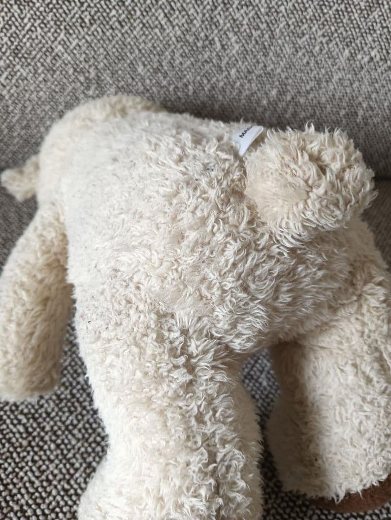 [USED] Teddy Bear Yokohama BayStars Rare Plush Toy Bear Anonymous